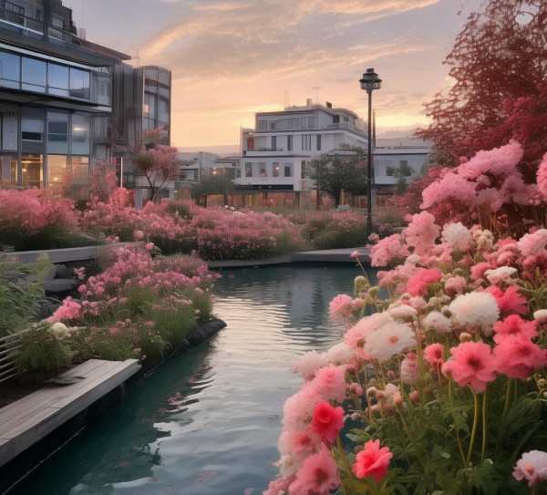 菠花，商业中心的诗意栖居